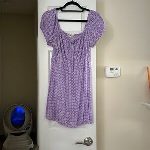 Rewind Purple Mini Dress